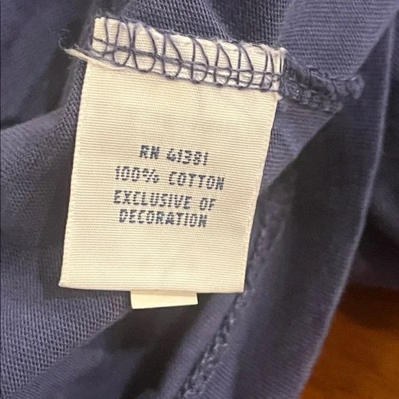 Polo Ralph Lauren Short Sleeve V Neck T Shirt blue new Mens Size XL - Picture 9 of 9